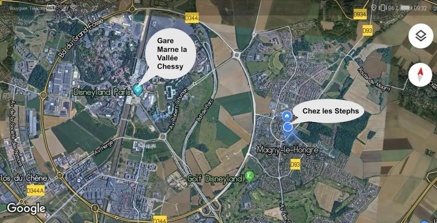 Chez Les Stephs Apartman Magny-le-Hongre Kültér fotó