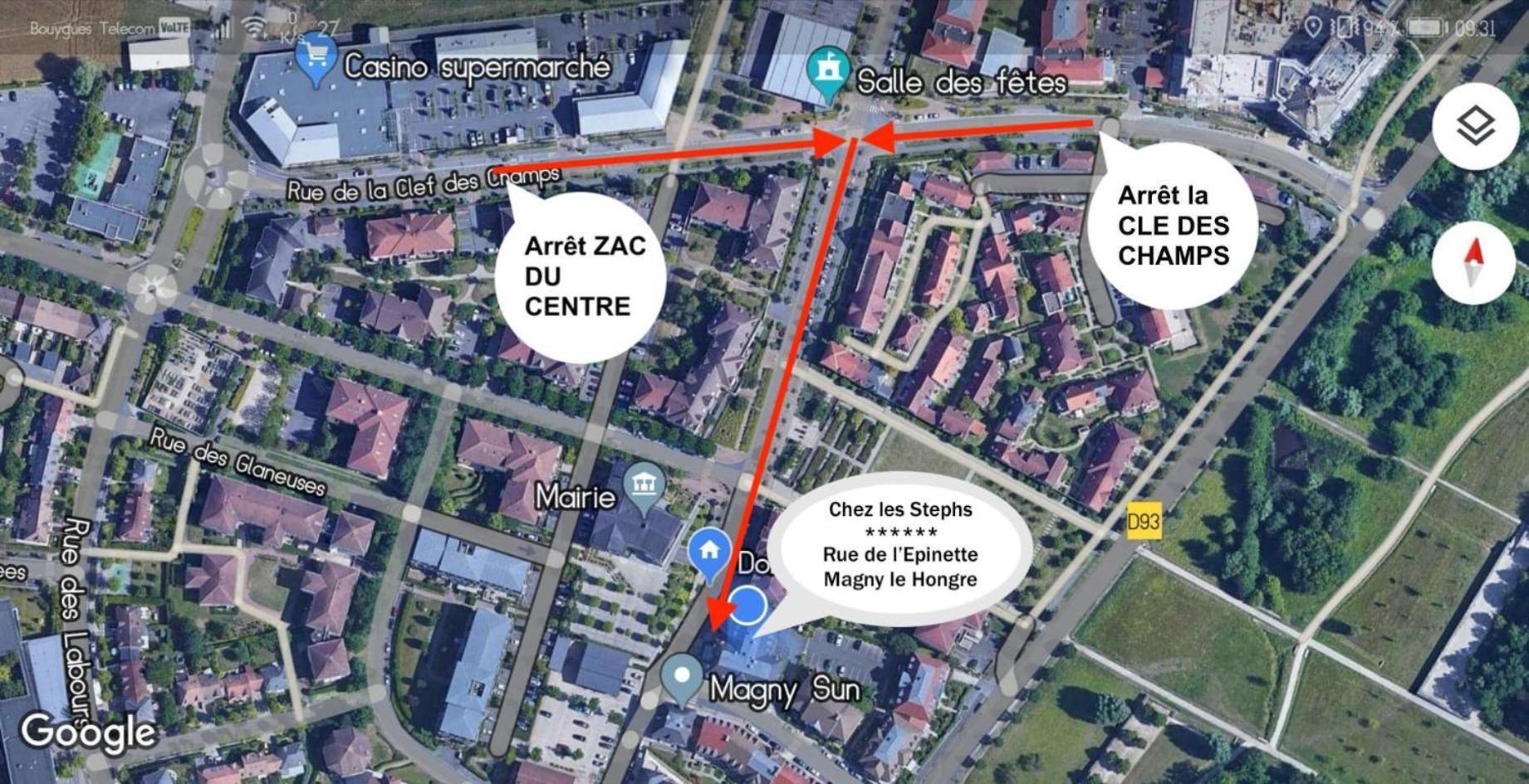 Chez Les Stephs Apartman Magny-le-Hongre Kültér fotó